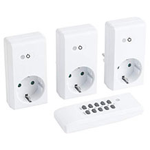 Meister enchufe con mando a distancia