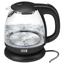 Lebenlang hervidor de agua de vidrio