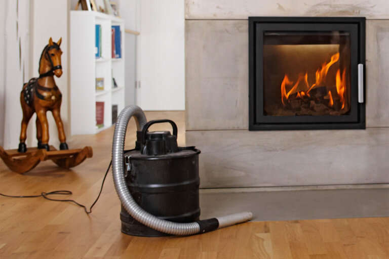 aspirador de cenizas