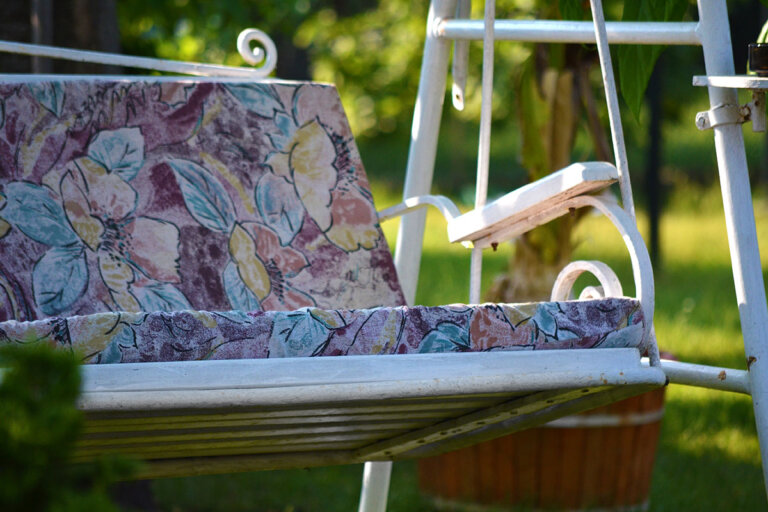 balancín de jardín