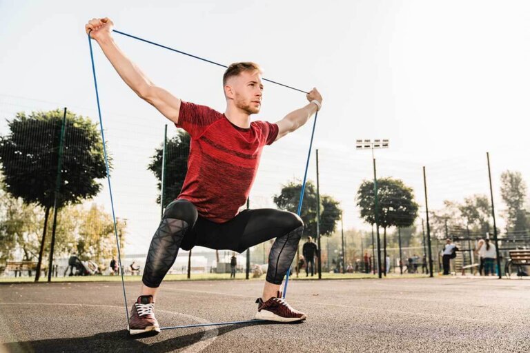 banda elastica de ejercicio