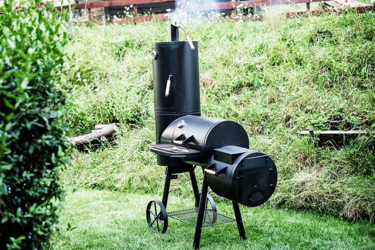 barbacoa de pellets