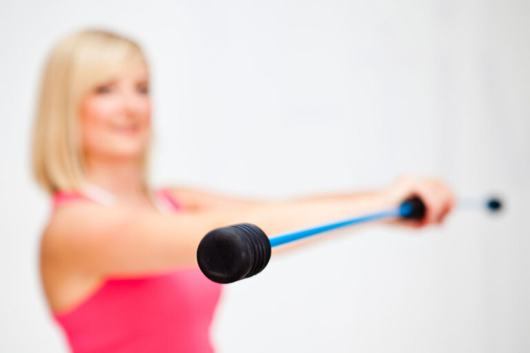 barra de entrenamiento oscilante