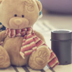 caja de audio para niños