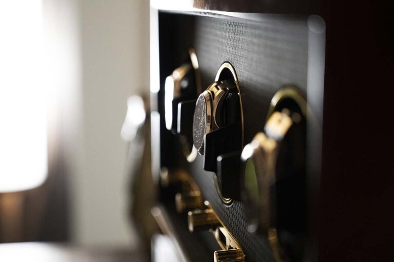 caja giratoria para relojes