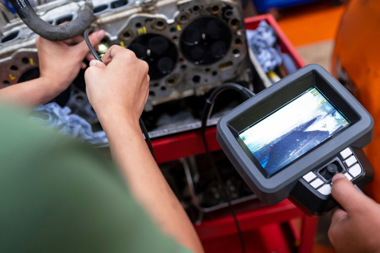 cámara endoscópica