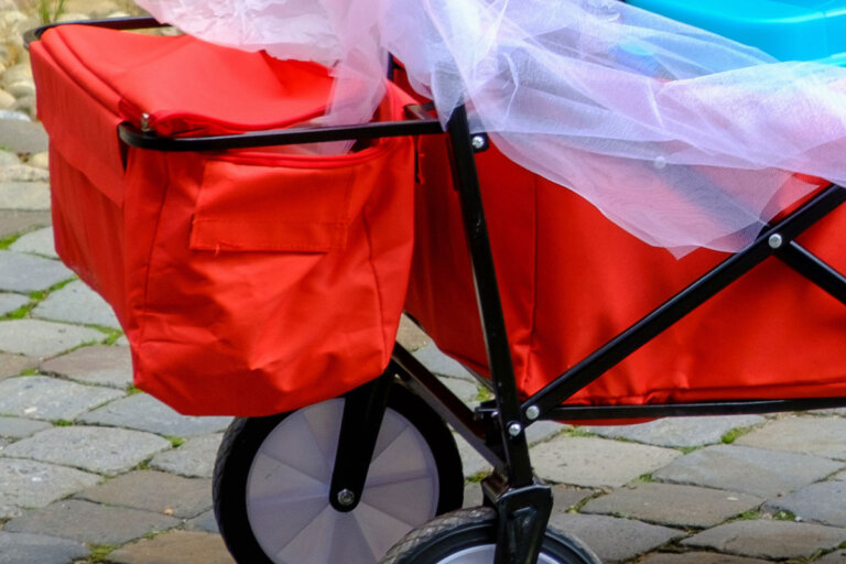 carro de mano plegable