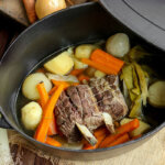 cazuela de hierro fundido