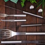 cubiertos para barbacoa