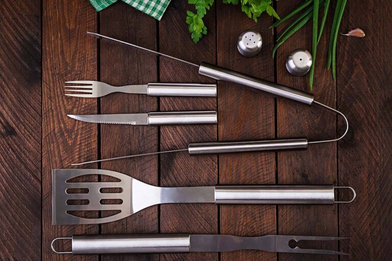 cubiertos para barbacoa