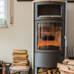 estufa de fuego continuo