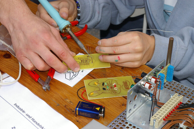 kit de construcción electrónica