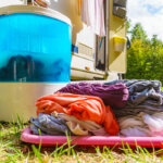 lavadora de camping