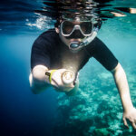 linterna de buceo