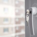 manilla de ventana con llave