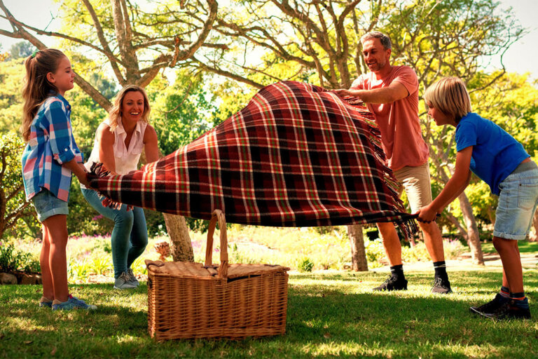 manta de picnic