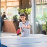 mesa de ping-pong exterior