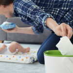 papelera de pañales