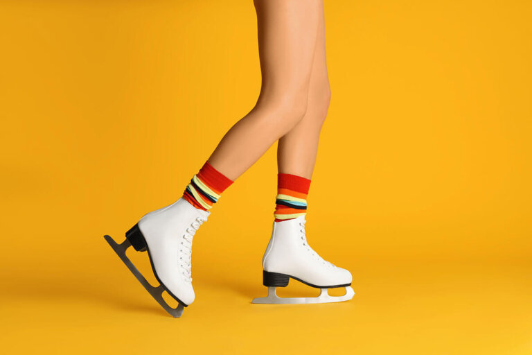 patín de hielo para mujer