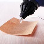 pistola de silicona caliente a batería