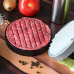 prensa para hamburguesas