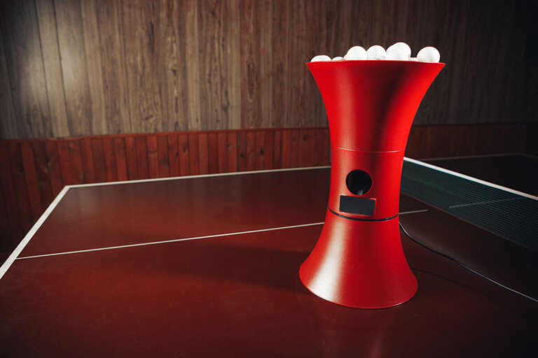 robot de tenis de mesa