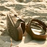 sandalia achinelada para hombre