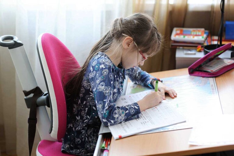 silla de escritorio para niños