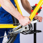 soporte de reparación de bicis