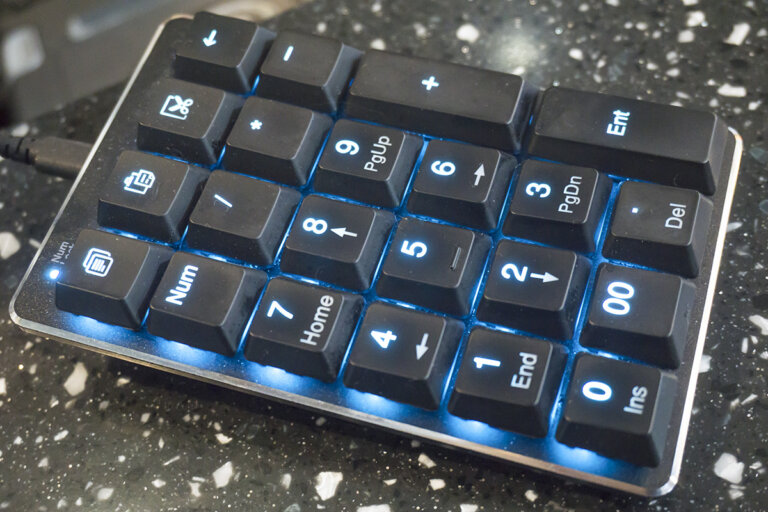 teclado numérico USB