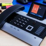 teléfono fijo con contestador automático