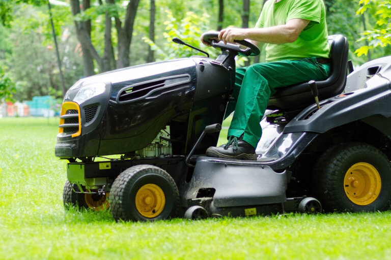 tractor cortacésped