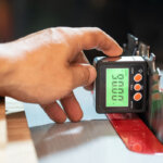 transportador de ángulos digital