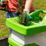 trituradora de ramas con cuchillas