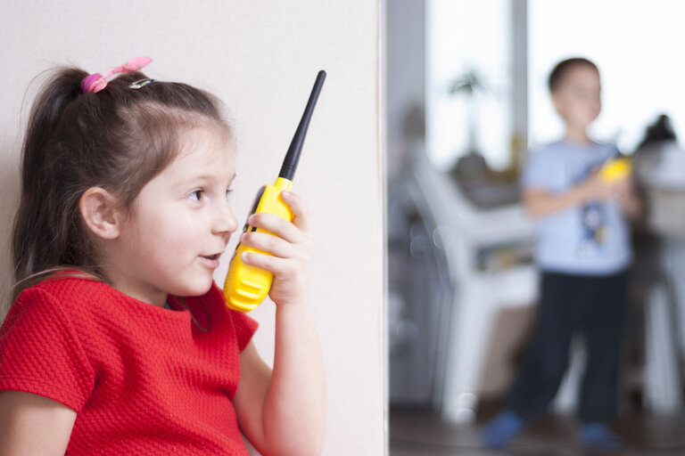 walkie-talkie para niños